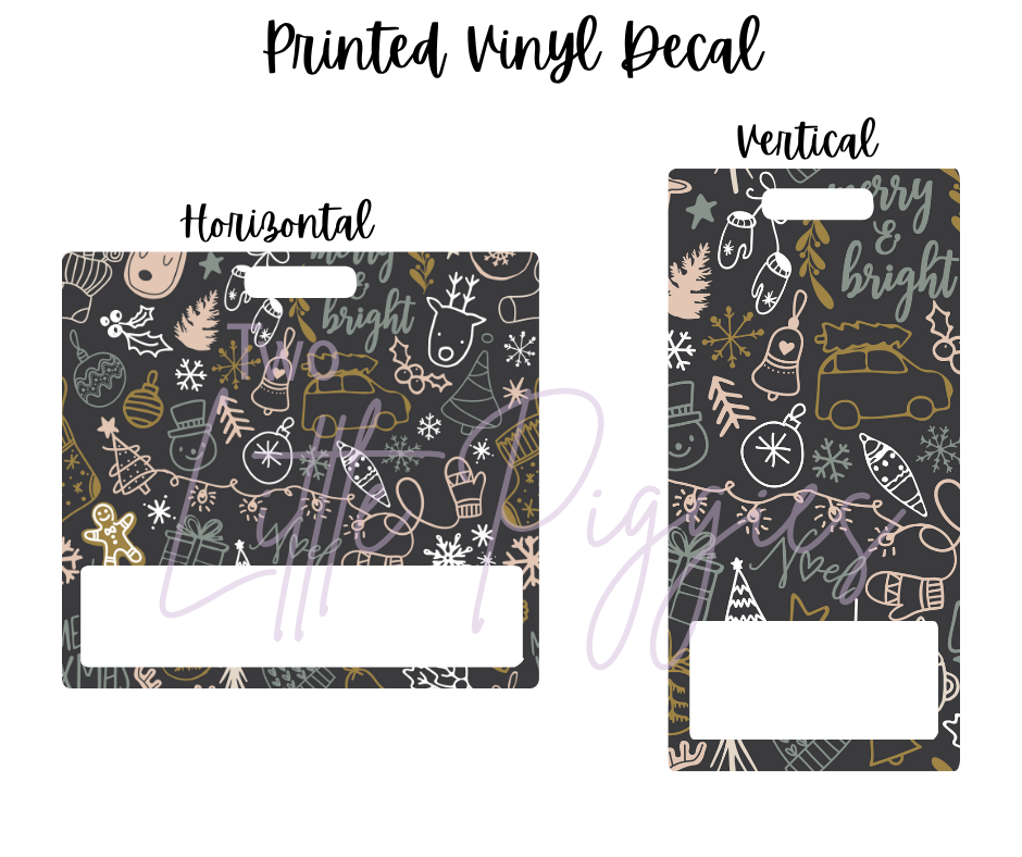 Printed Vinyl - Merry Little Christmas