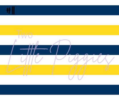 Printed Vinyl - Cheer - Blue and Yellow