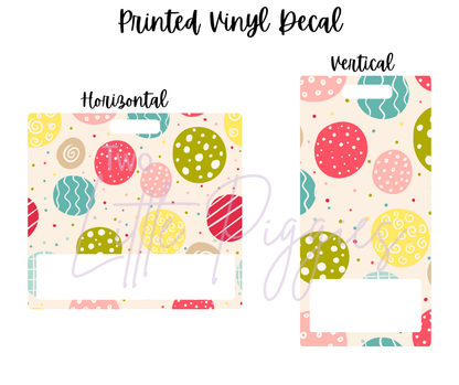 Printed Vinyl - Christmas Movies