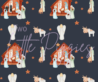 Printed Vinyl - Nativity