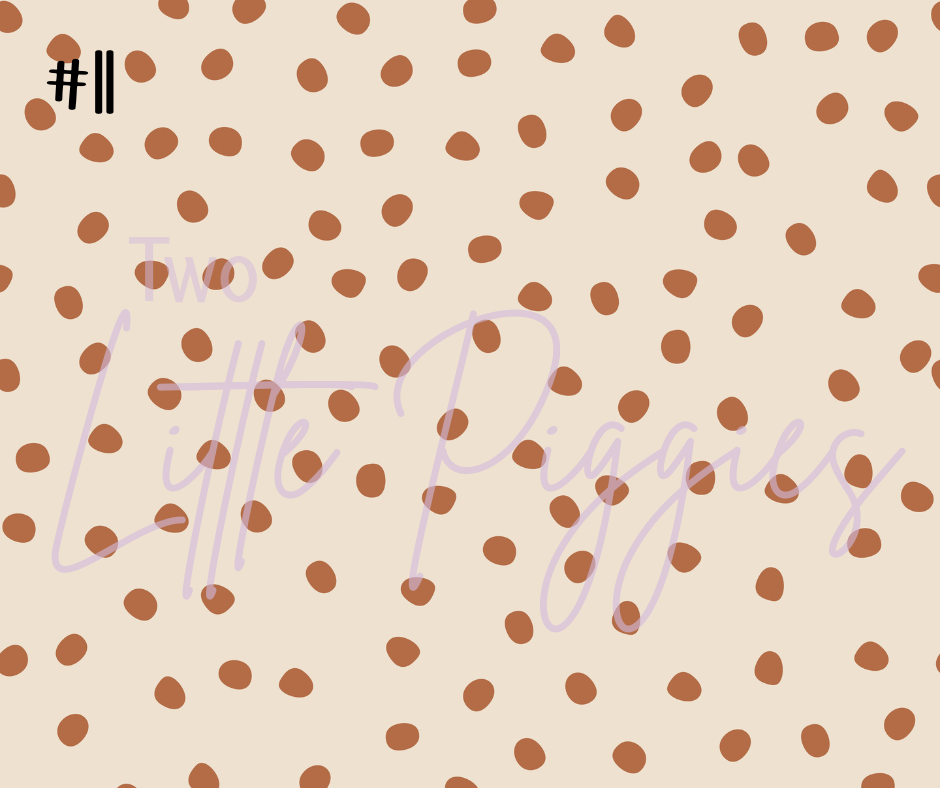 Printed Vinyl - Fall Floral
