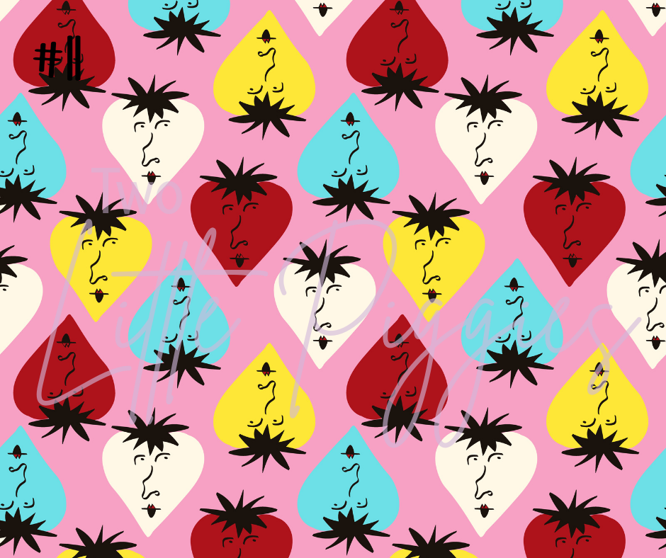 Printed Vinyl - Valentine - Modern