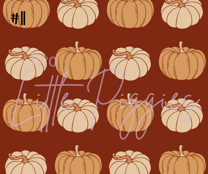 Printed Vinyl - Pumpkin Patch