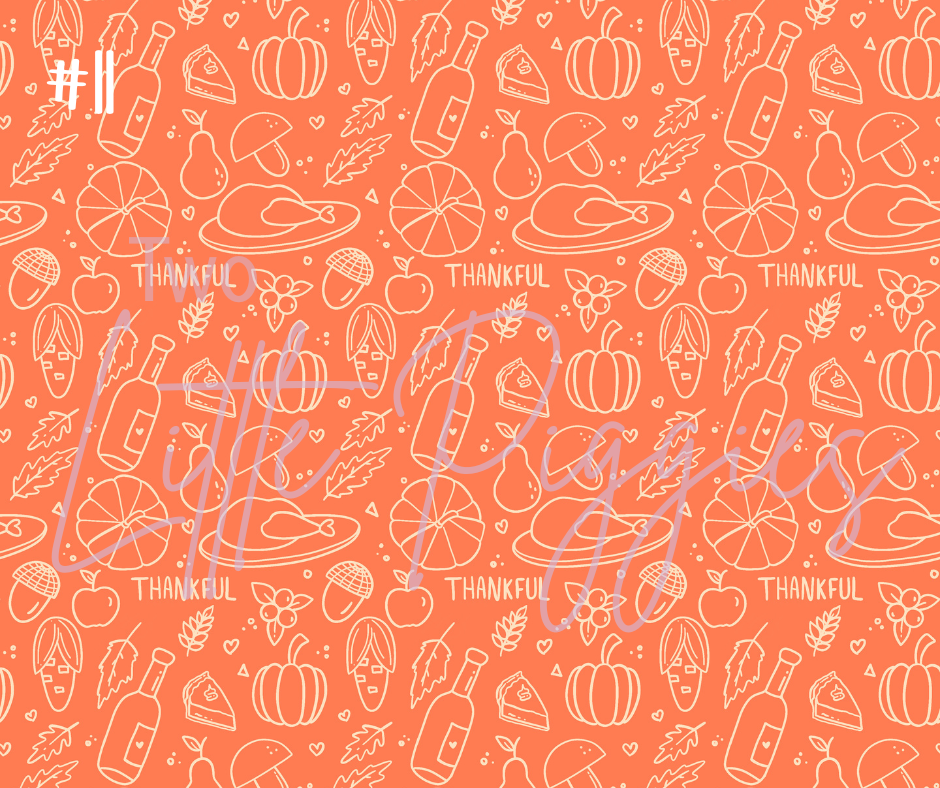 Printed Vinyl - Thankful