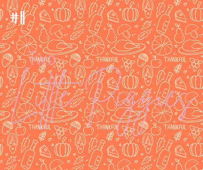 Printed Vinyl - Thankful