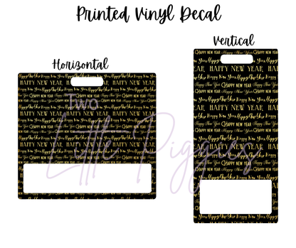 Printed Vinyl - New Years Stars