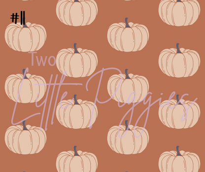 Printed Vinyl - Cozy Fall