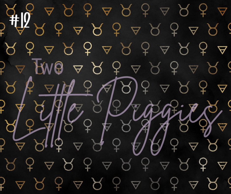 Printed Vinyl - Taurus - Black and Gold