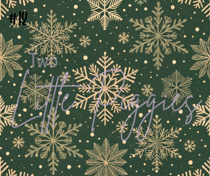 Printed Vinyl - Traditional Christmas