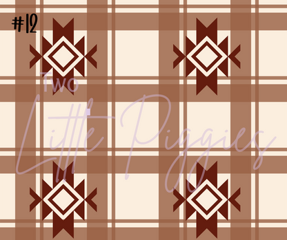 Printed Vinyl - Western Pattern 2 Collection