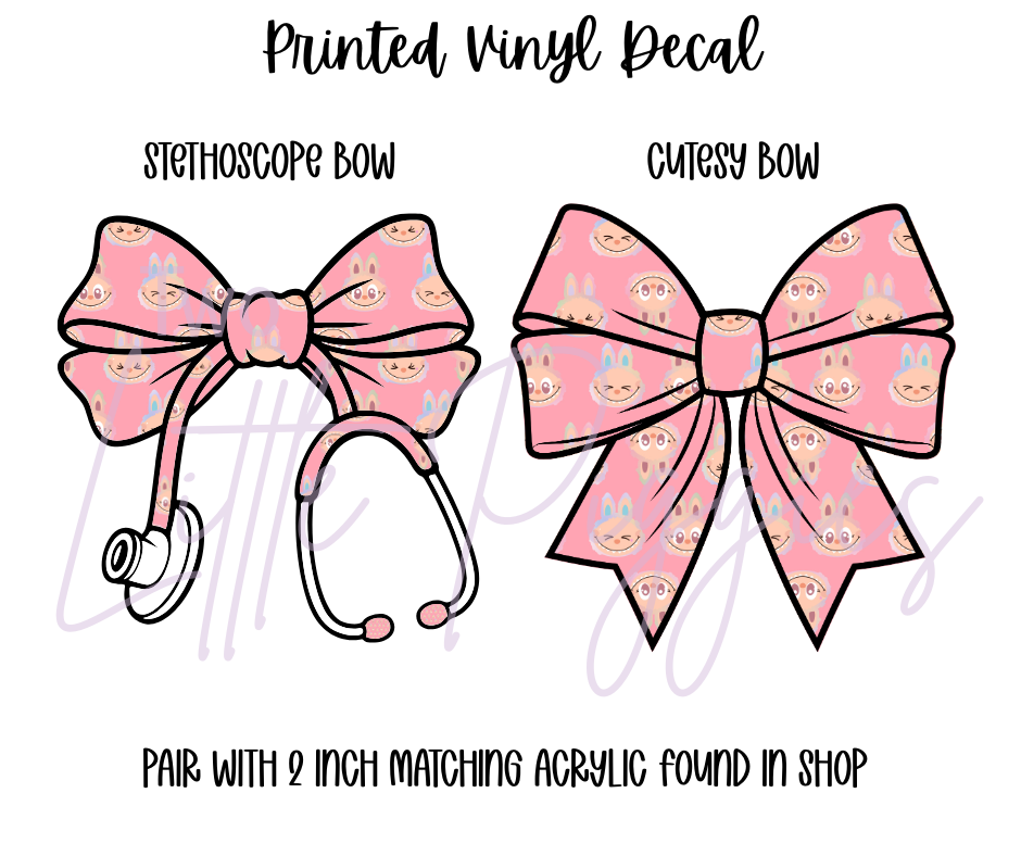 Printed Vinyl - Labubu