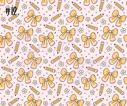 Printed Vinyl - Back to School