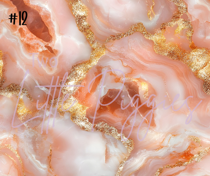 Printed Vinyl - Marbled