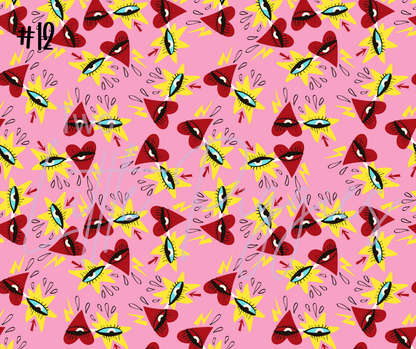 Printed Vinyl - Valentine - Modern