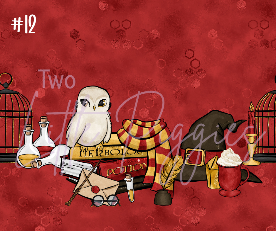 Printed Vinyl - HP - Gryffindor