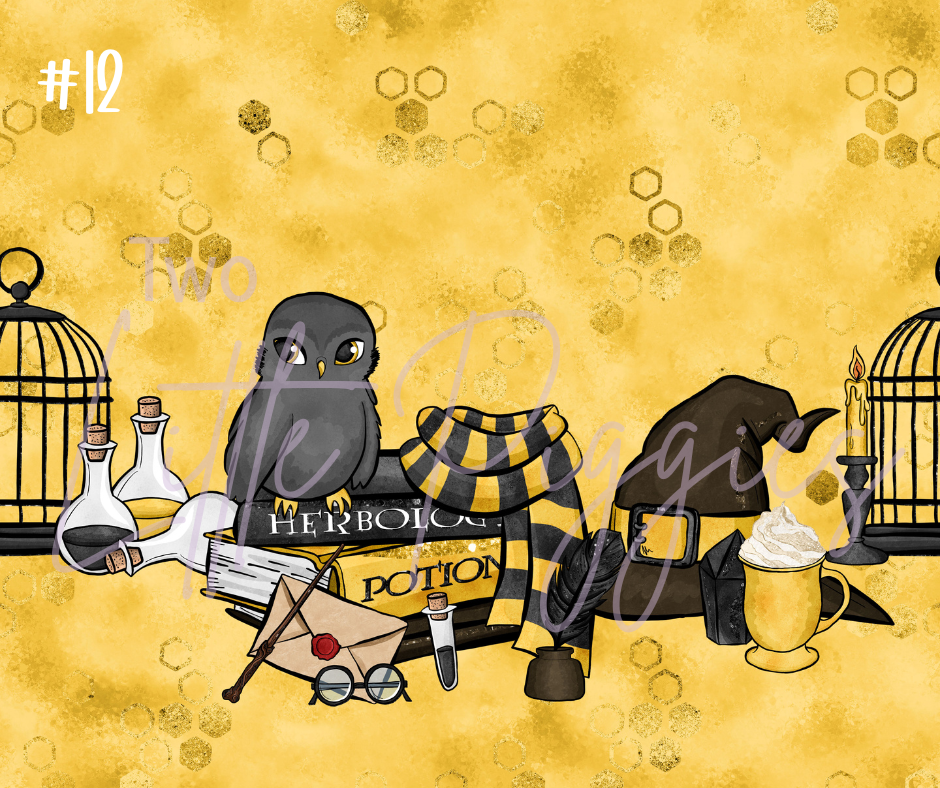 Printed Vinyl - HP - Hufflepuff