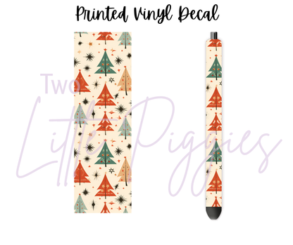 Printed Vinyl - 50s Christmas