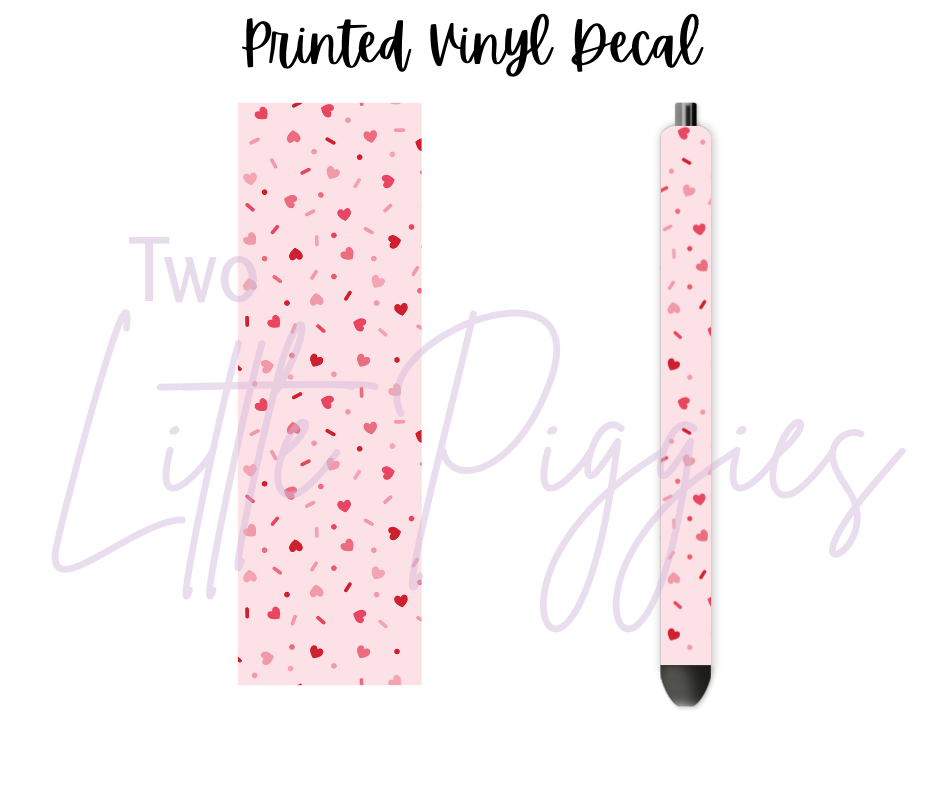 Printed Vinyl - Valentine Treats