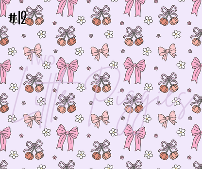 Printed Vinyl - Coquette Pumpkin