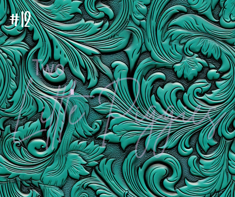 Printed Vinyl - Embossed Leather Collection