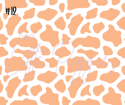 Printed Vinyl - Boho Cow