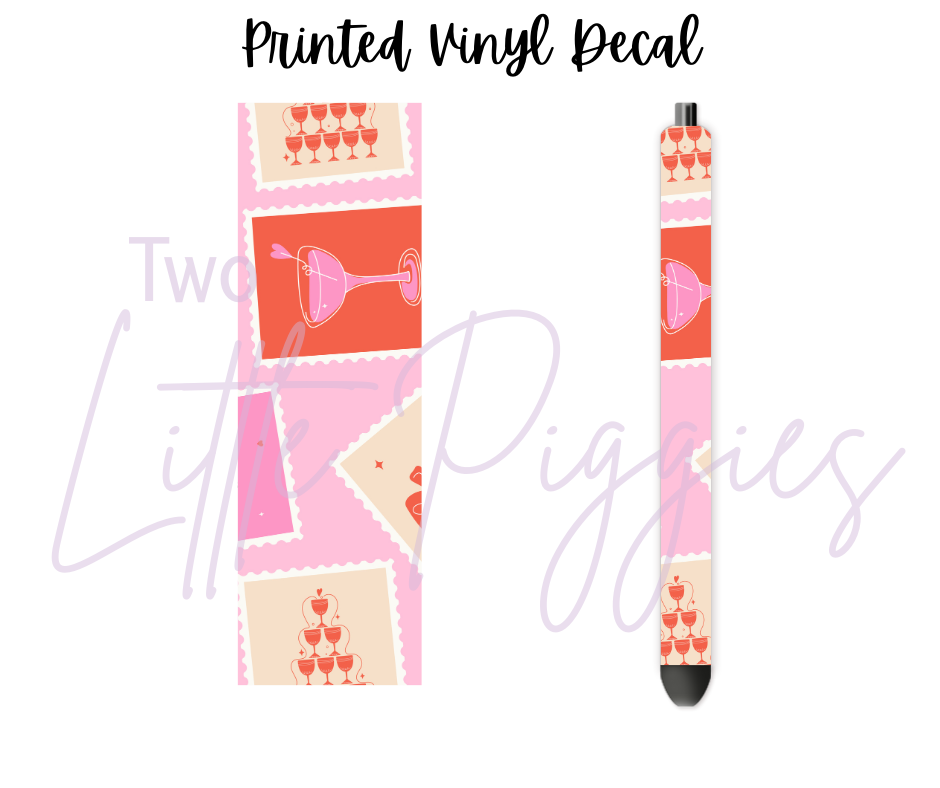 Printed Vinyl - Boho Valentine