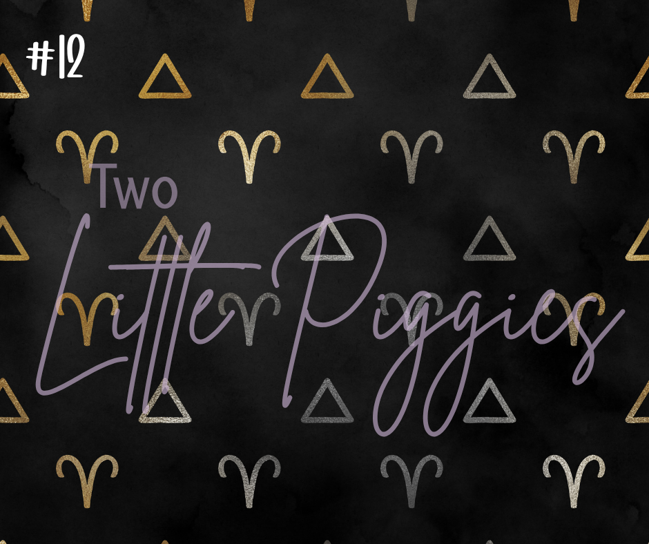 Printed Vinyl - Aries - Black and Gold