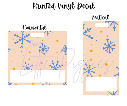 Printed Vinyl - Christmas Memories