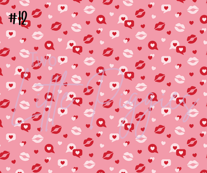 Printed Vinyl - Valentine - Love Letters