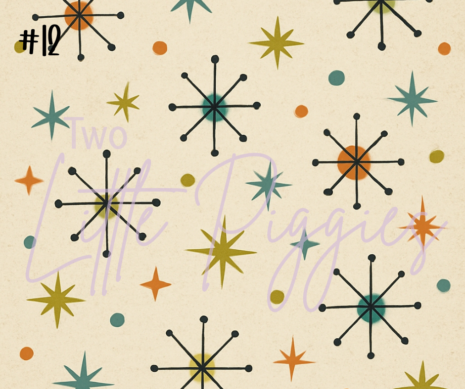 Printed Vinyl - Mid Century