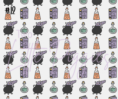 Printed Vinyl - Halloween - Modern