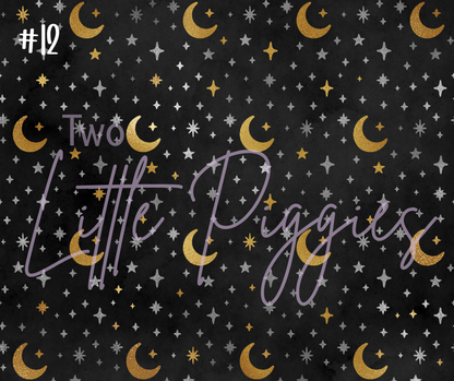 Printed Vinyl - Sagittarius - Black and Gold