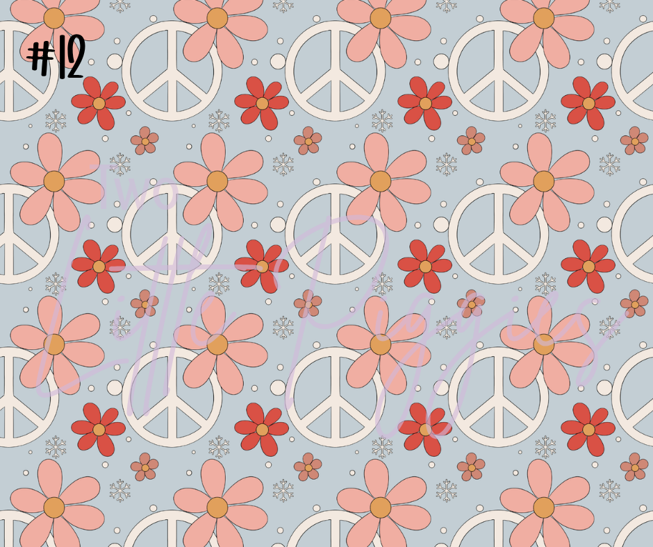 Printed Vinyl - Groovy Xmas