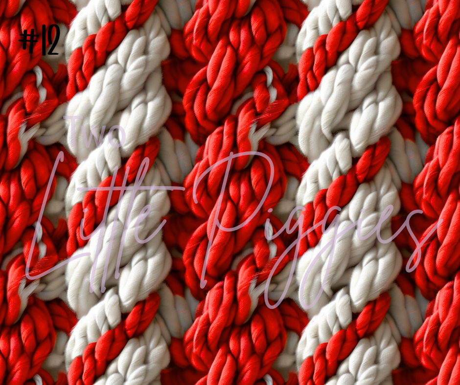 Printed Vinyl - Christmas Knits