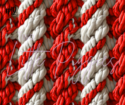 Printed Vinyl - Christmas Knits