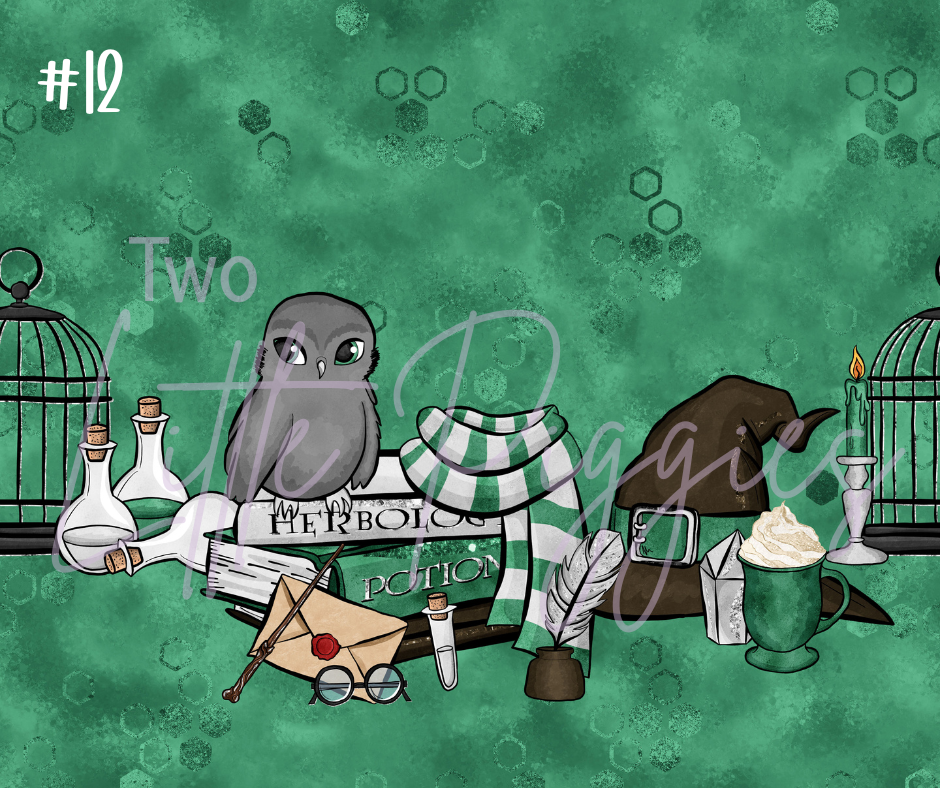 Printed Vinyl - HP - Slytherin