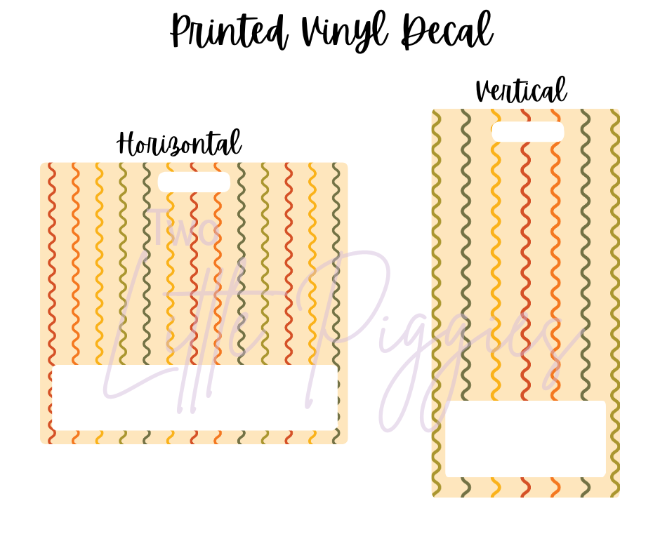 Printed Vinyl - Happy  Fall
