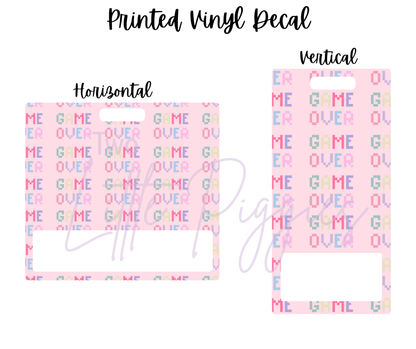 Printed Vinyl - Gamer Girl