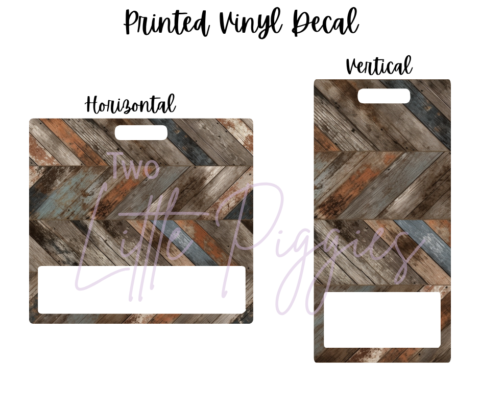 Printed Vinyl - Woodgrain