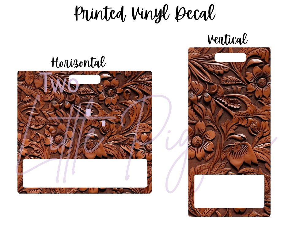 Printed Vinyl - Embossed Leather Collection