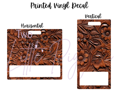 Printed Vinyl - Embossed Leather Collection