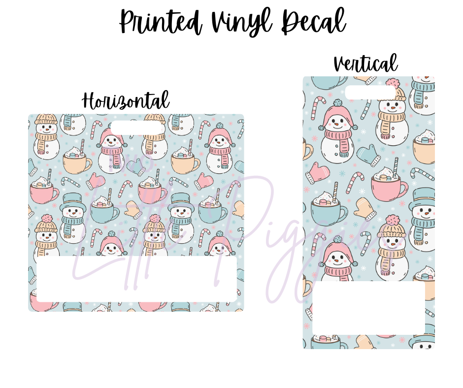 Printed Vinyl - Sweet and Frosty