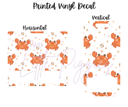 Printed Vinyl - Baby Zodiac