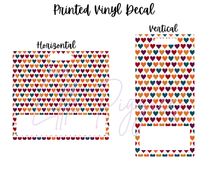 Printed Vinyl - Autumn Colors