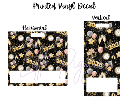 Printed Vinyl - New Years 2026
