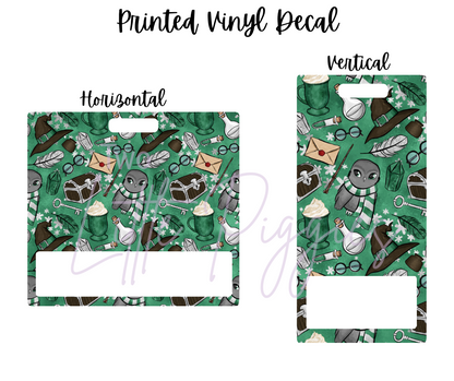 Printed Vinyl - HP - Slytherin