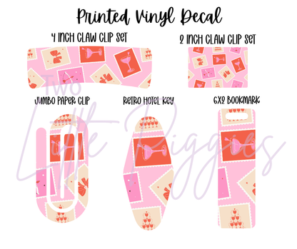 Printed Vinyl - Boho Valentine