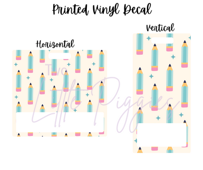 Printed Vinyl - Back2School