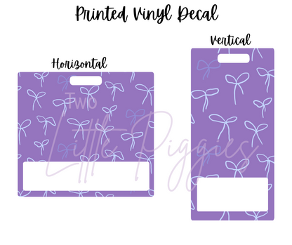 Printed Vinyl - Wisteria