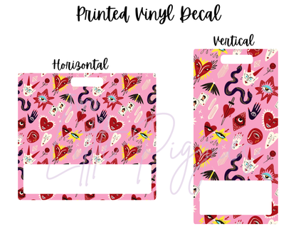 Printed Vinyl - Valentine - Modern